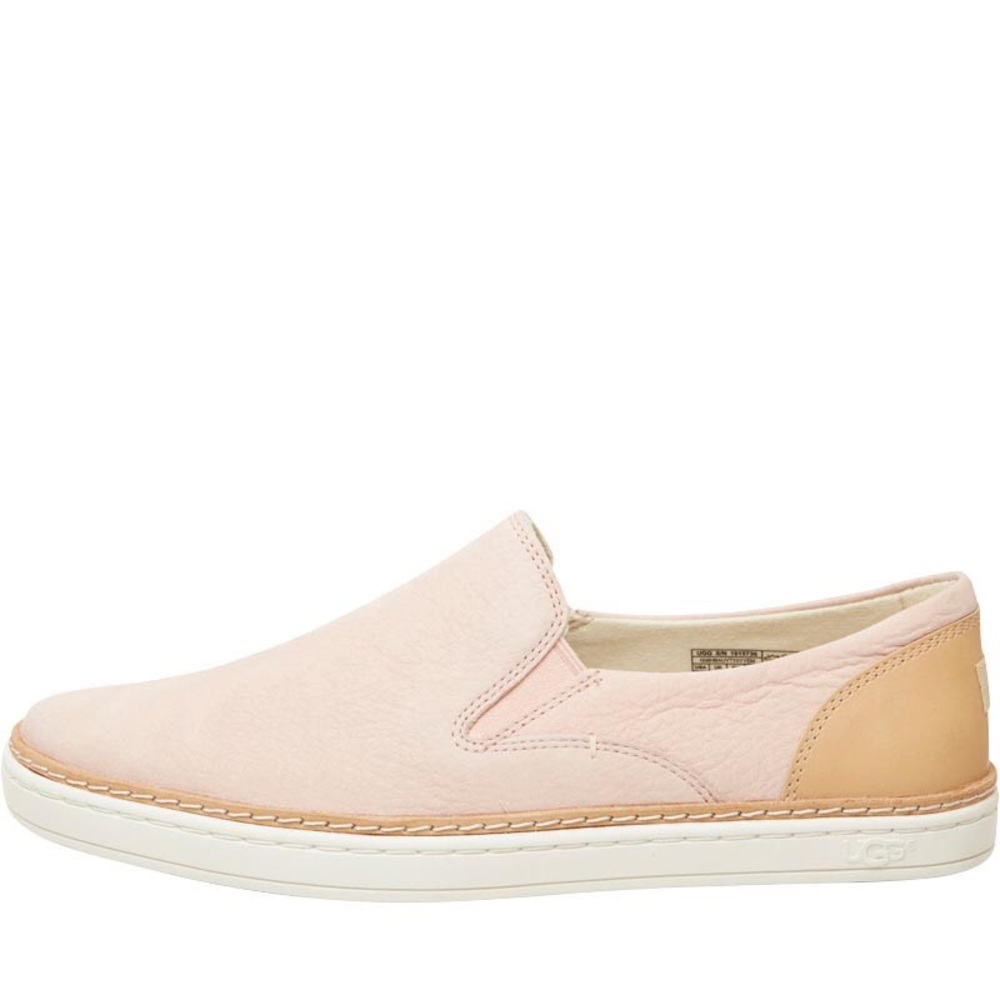 Ugg Slip-On Adley Leather Sneaker - Quartz / Sz 7